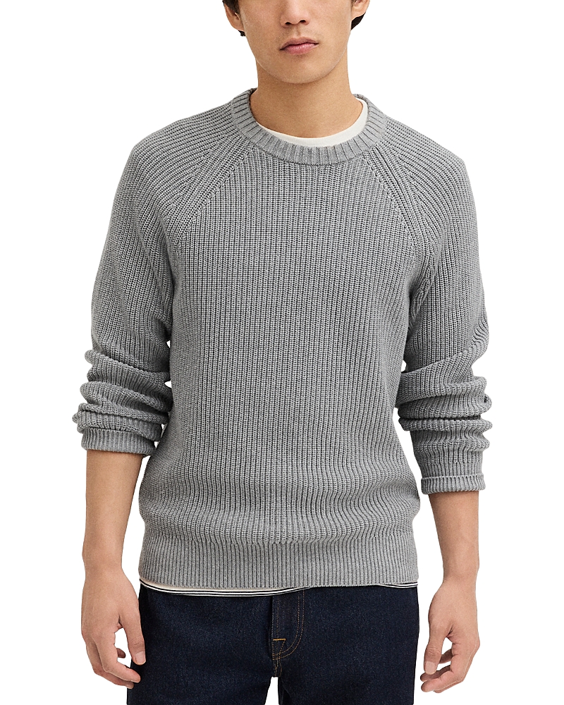 Madewell Cotton Shaker Stitch Crewneck Sweater