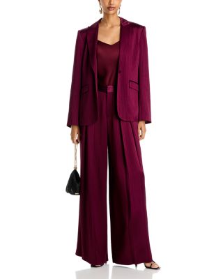 Georgia Satin Stripe Blazer & Pants