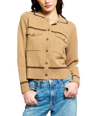 Women's Thea Cashmere Button Up Top