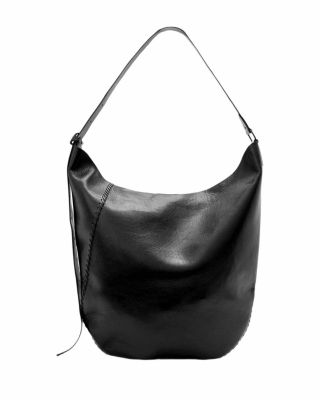Esme Whipstitched Leather Hobo