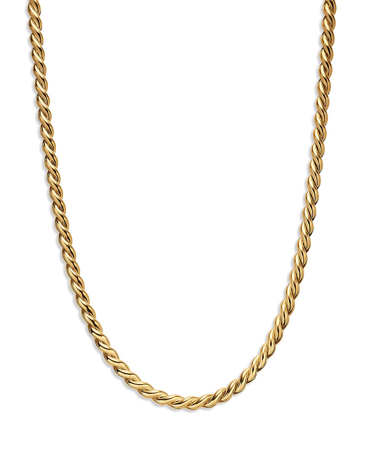 Sculpted Cable Chain Necklace