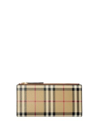 Medium Check Bifold Wallet