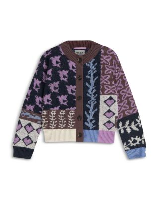 Girls' Festive Patchwork Cardigan - Little Kid, Big Kid