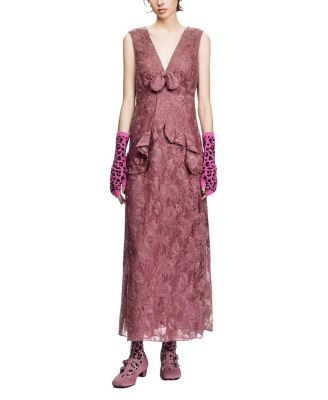  3D Lace Maxi Dress