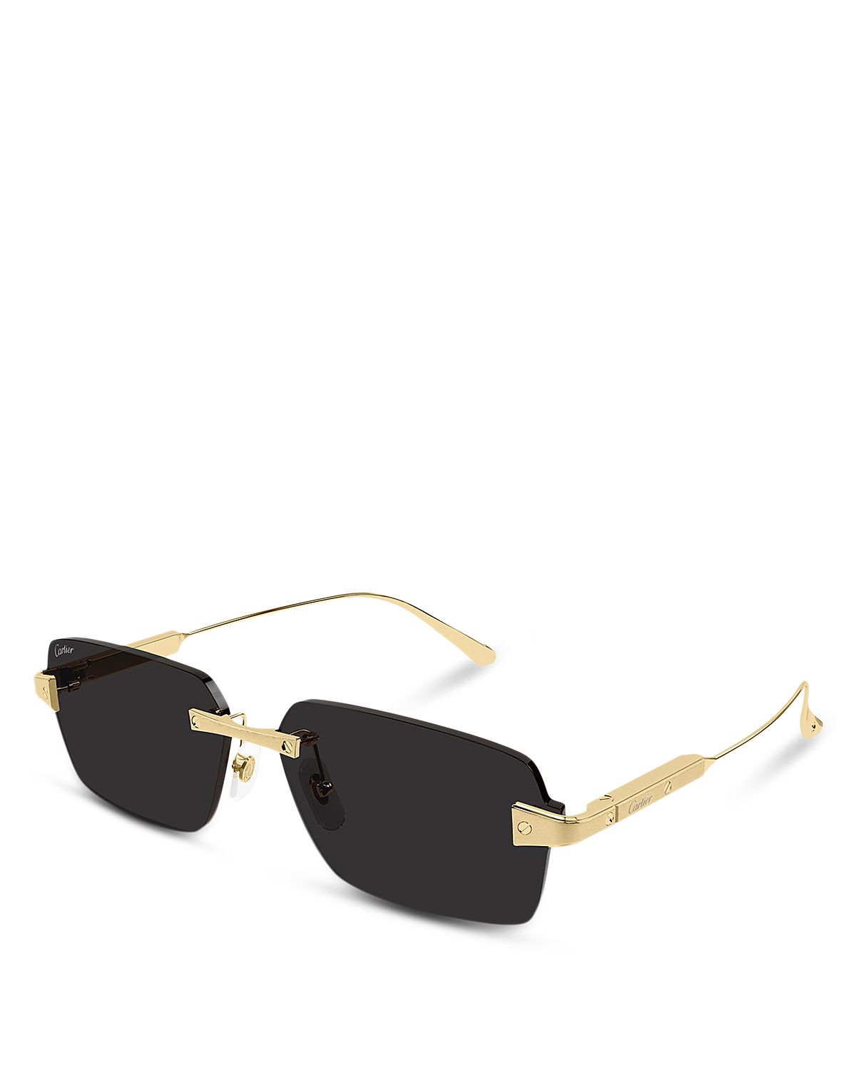 Cartier Rectangular Sunglasses, 63mm