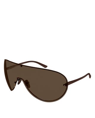 Generation Gucci Shield Sunglasses, 99mm