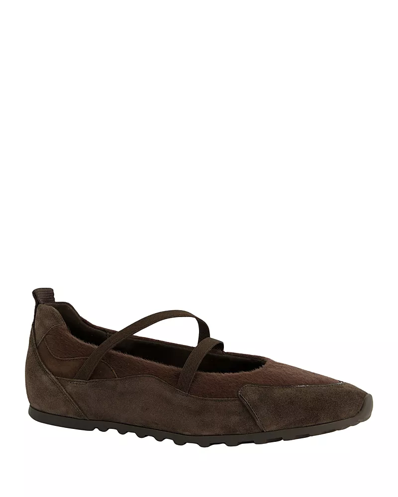 Paul Green Women's Dynamic Suede Mary Jane Flats