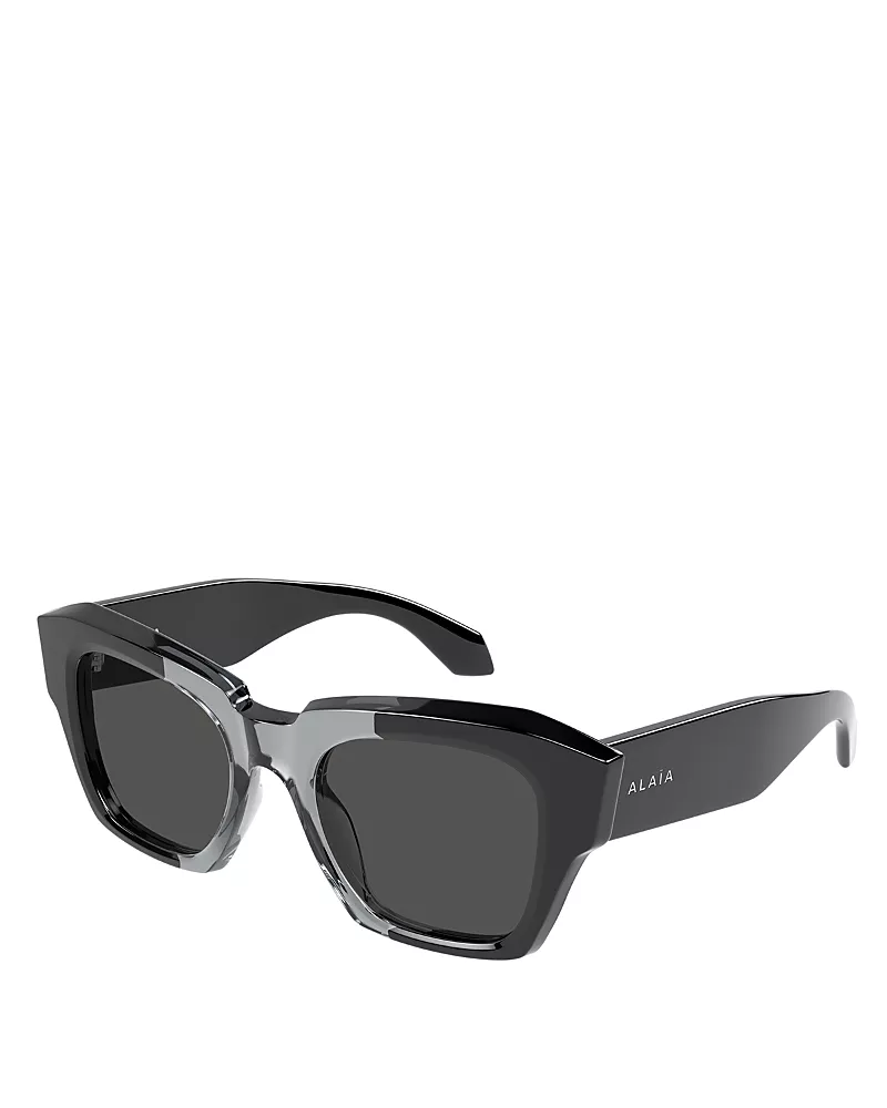 Alaia Square Sunglasses, 50mm