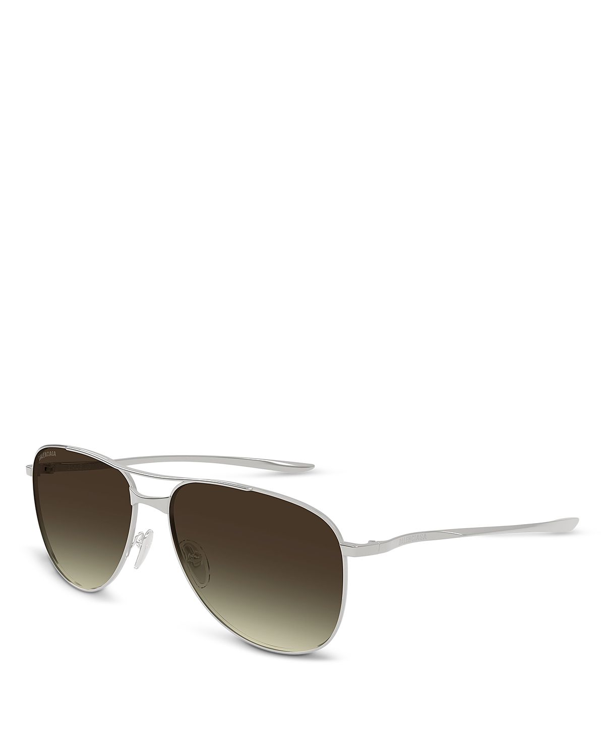 Balenciaga Monday Pilot Sunglasses, 62mm
