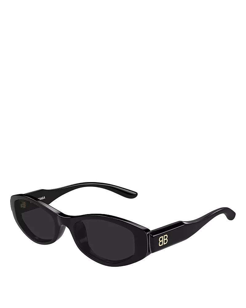 Balenciaga Nova Geometric Sunglasses, 53mm