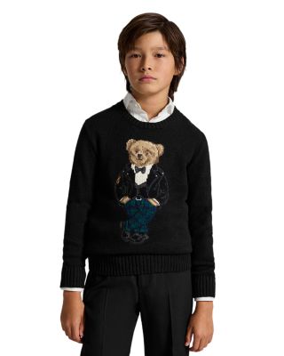  Boys' Polo Bear Sweater - Little Kid, Big Kid