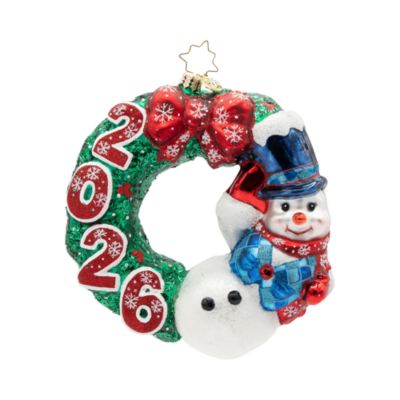 Flurry of Cheer 2026 Snowman Ornament