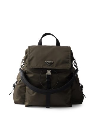  Explore Re-Nylon And Leather Backpack