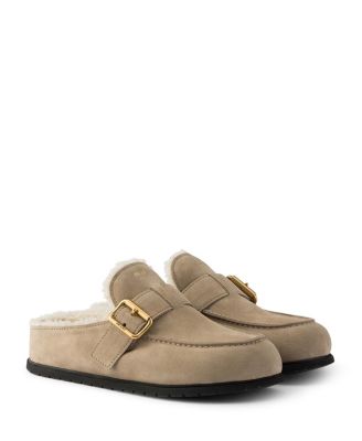  Women's Suede Mules