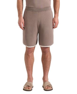 Regis Contrast Detail Knit Shorts
