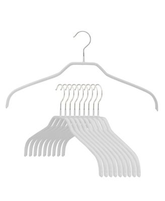  Silhouette Steel Grip Clothing Hanger, Model 41F, Set of 10