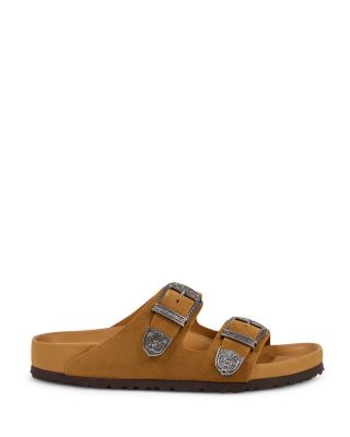 Men's Arizona Western Suede Sandals