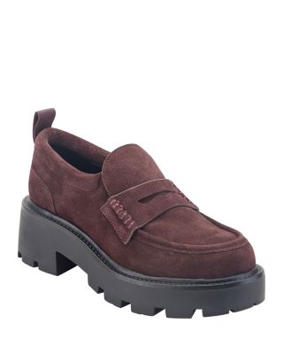 Women's Meeme Suede Lug Sole Loafers