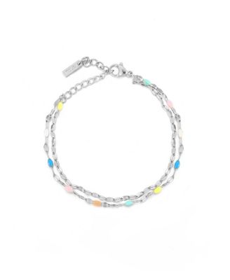  Rainbow Dainty Bracelet