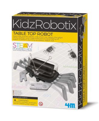 KidzRobotix Table Top Robot DIY Build A Smart Crab Toy - Ages 8+