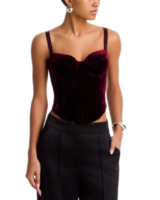 Ariana Velvet Corset