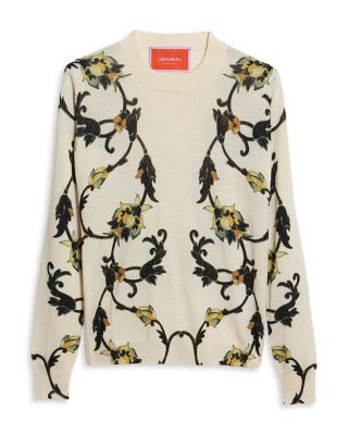 Silk & Cashmere Crewneck Top