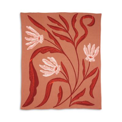 Flora Vision Cotton Throw