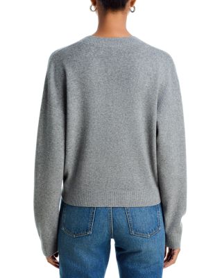 Wool Blend Crewneck Sweater - thumbnail 3