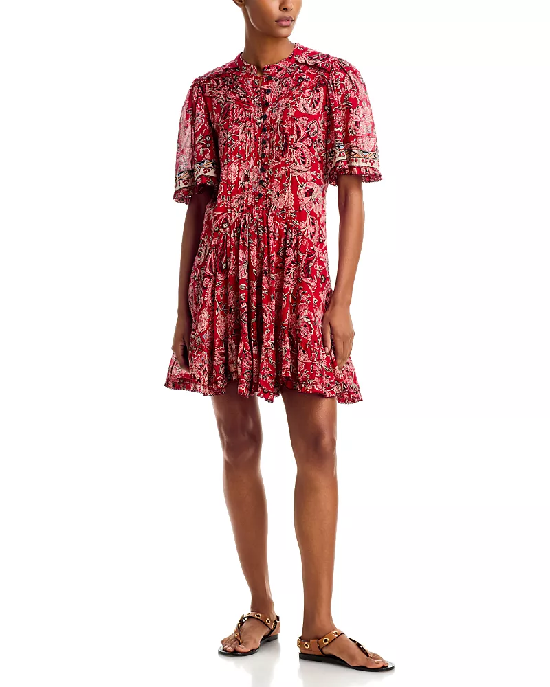 Isabel Marant Etoile Duas Button Front Dress