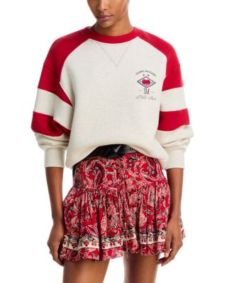 Seyia Cotton Blend Logo Sweatshirt