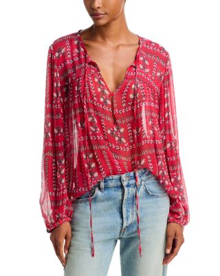 Daytonea Tie Neck Top