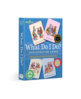  Conversation Cards What Do I Do, Ages 3+