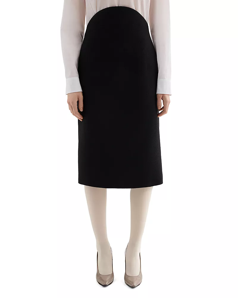Jil Sander Wool Sable Skirt