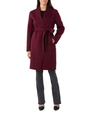 Belted Wool & Cashmere Coat