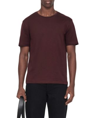 Harris Cotton Jet Black Crewneck T-Shirt