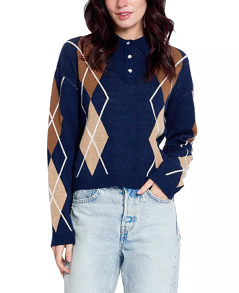 Central Park West Women's Astrid Argyle Twofer