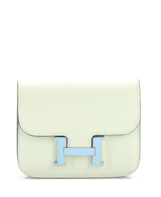 Constance Mini Slim Epsom Leather Wallet