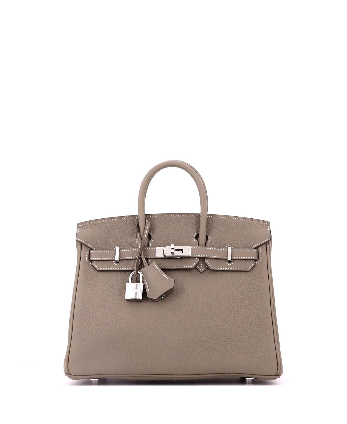 Pre-Owned HERMES Birkin 25 Leather Handbag