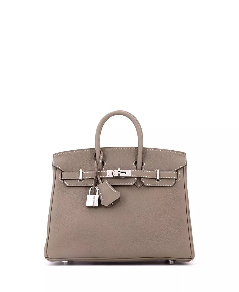 Pre-Owned HERMES Birkin 25 Leather Handbag
