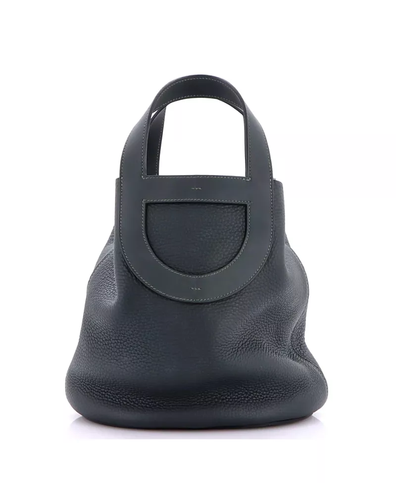 Pre-Owned HERMES In-The-Loop Clemence & Swift Leather Tote