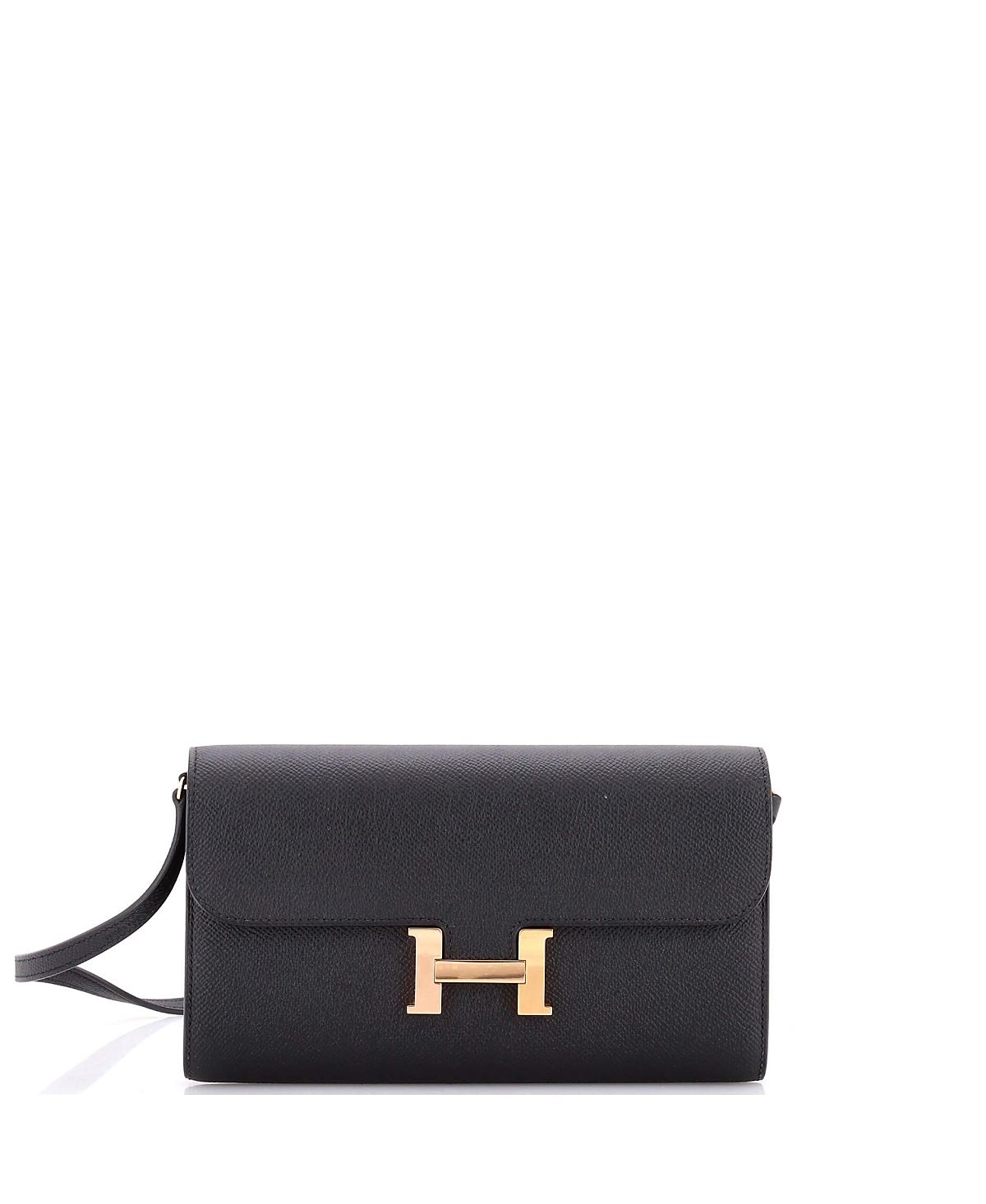 Pre-Owned HERMES Constance Epsom Leather Wallet