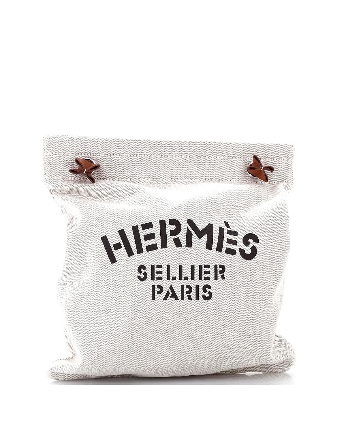 Pre-Owned HERMES Mm Aline Bag Toile