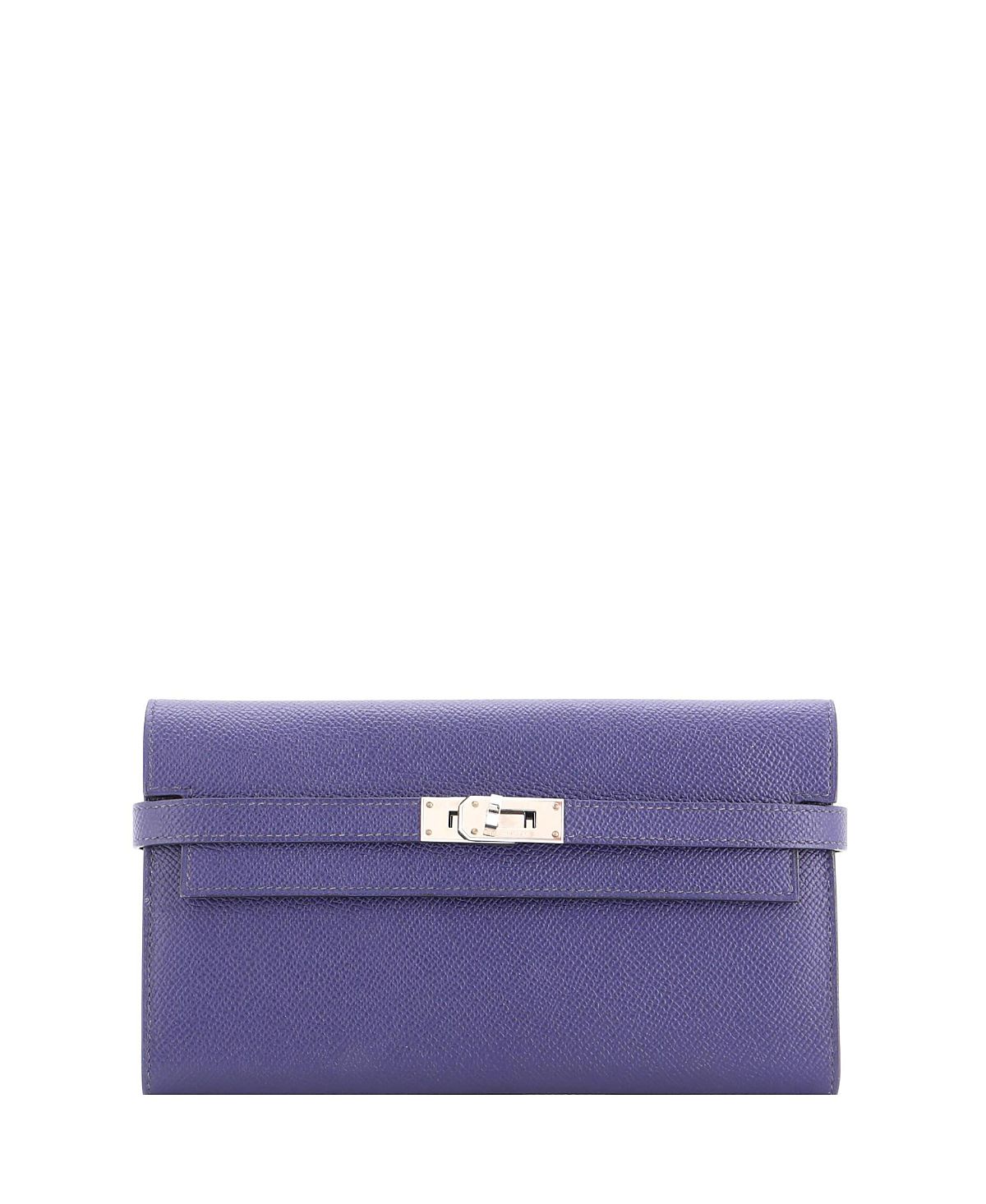 Pre-Owned HERMES Long Kelly Verso Epsom Leather Wallet