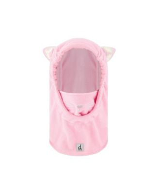  Girls' Oversized Polar Fleece Cat Ear Ski Helmet Balaclava - Little Kid