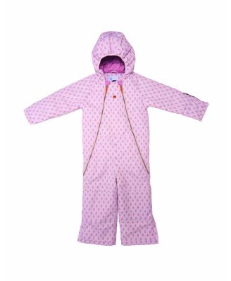 Northern Classics Girls' Insulated Waterproof Winter One Piece Snowsuit - Baby, Little Kid In Pink Marigold