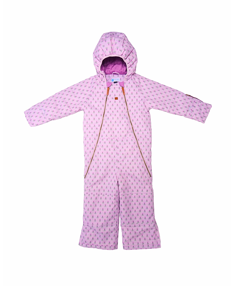 Northern Classics Girls' Insulated Waterproof Winter One Piece Snowsuit - Baby, Little Kid In Pink Marigold