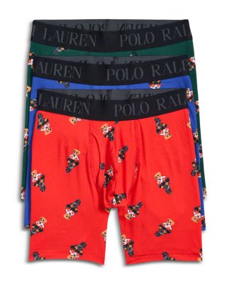 Cotton Polo Bear Boxer Briefs, Pack of 3