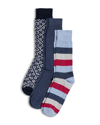 Cotton Blend Crew Socks, Pack of 3 - Exclusive