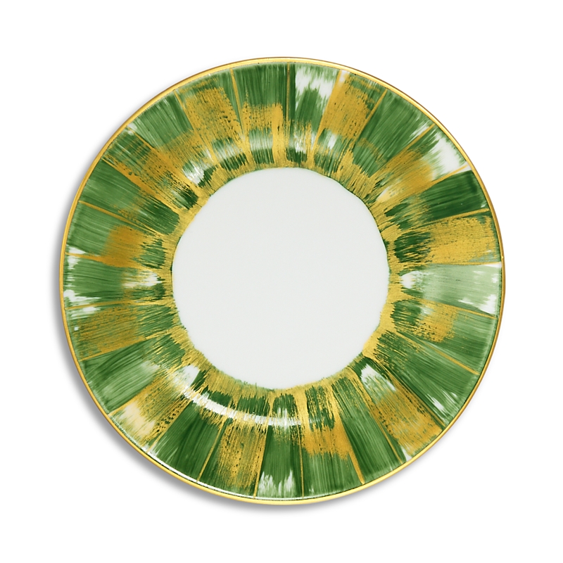 Marie Daage Panache Bread/side Plate In Green