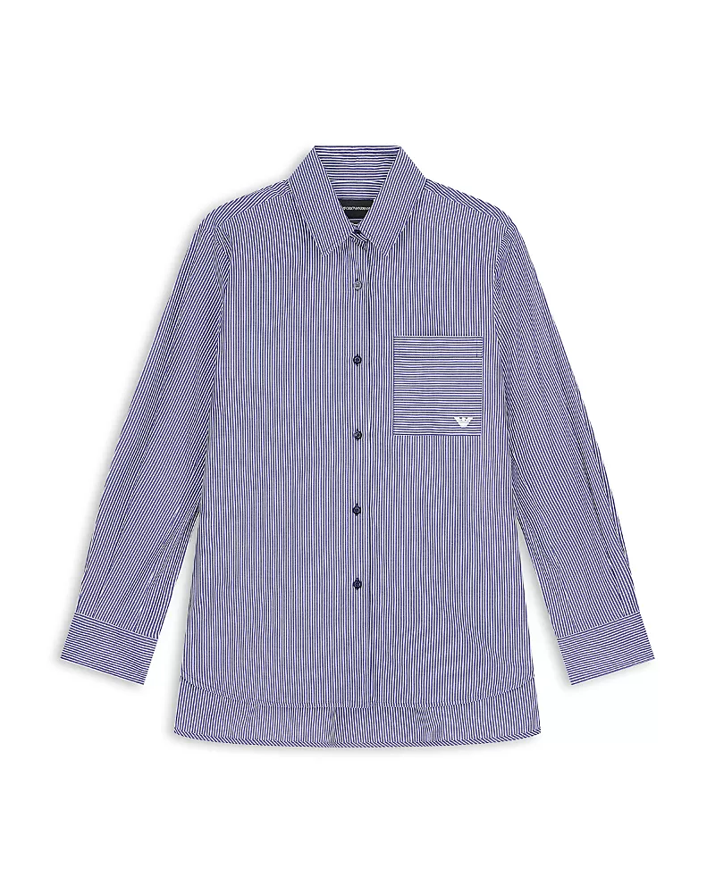 Emporio Armani Cotton Poplin Shirt